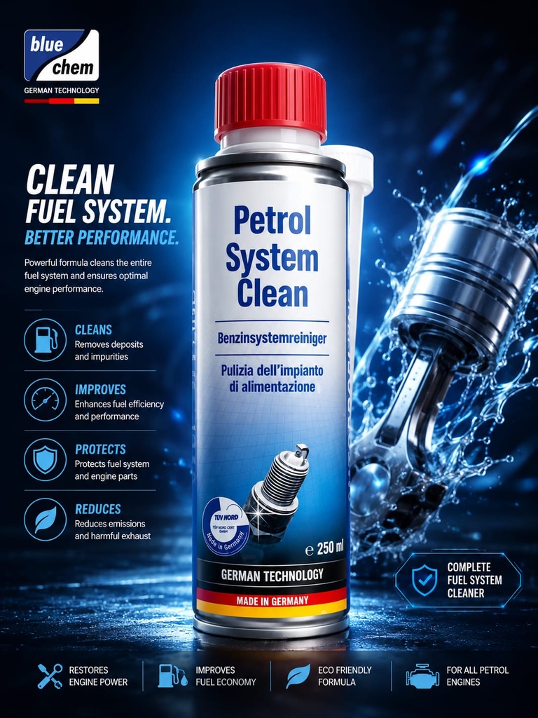 Petrol System Cleaner & Fuel Injector Treatment